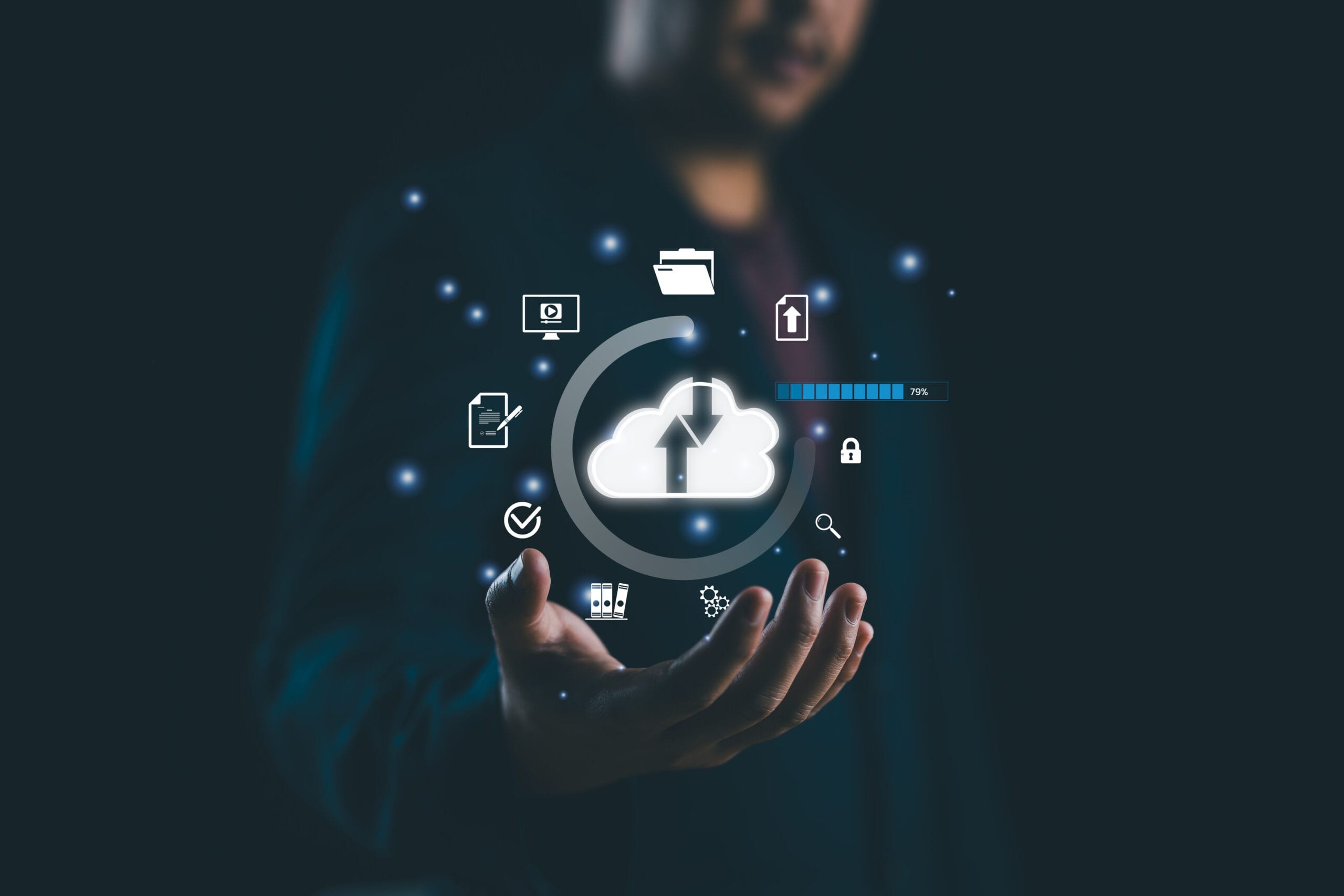 Imagem Ilustrativa - Transferência de dados